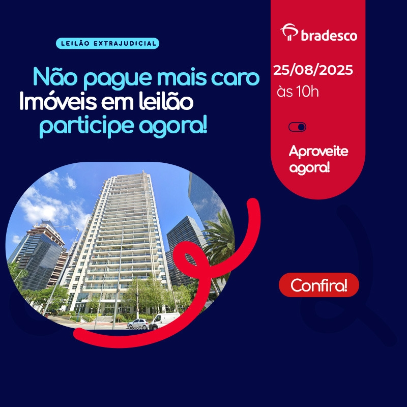 <center><b>Leilão de Imóveis</b> <center>Encerramento Dia 25/08/2025 as 10:00h 
